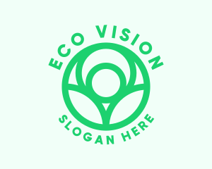 Eco Agriculture Farm logo design