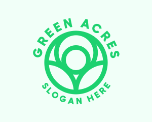 Eco Agriculture Farm logo design