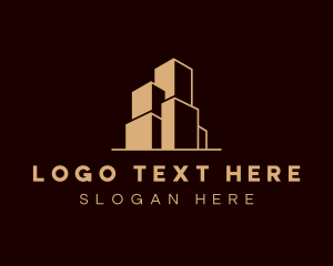 Luxury - Real Estate Architecture Building logo design