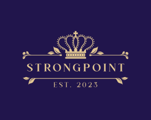 Pageant - Royal Monarch Crown Banner logo design