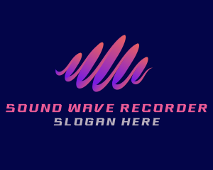 Music Wave Synthesizer logo design