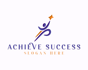 Human Leadership Success logo design