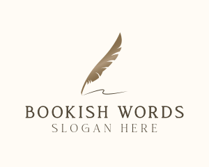 Literary - Writer Quill Publishing logo design