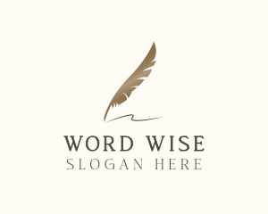 Literature - Writer Quill Publishing logo design