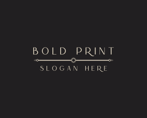 Luxury Minimalist Company logo design