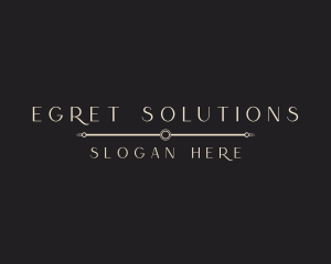 Luxury Minimalist Company logo design