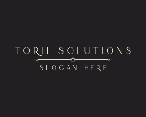 Luxury Minimalist Company logo design