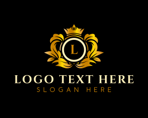 High End - Crown Royal Crest logo design