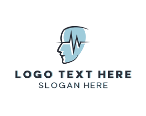 Online Counselling - Mental Health Psychologist logo design