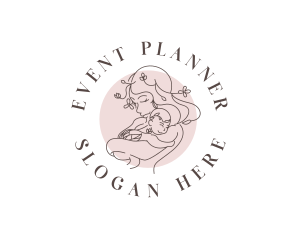 Mother - Woman Parent Child logo design