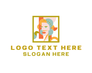 Museum - Creative Woman Paint logo design