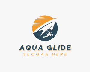 Outdoor Paragliding Adventure logo design