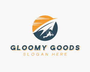 Outdoor Paragliding Adventure logo design