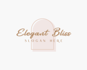 Elegant Feminine Chic Boutique Logo