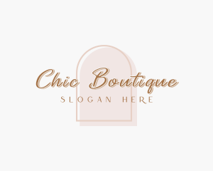 Chic - Elegant Feminine Chic Boutique logo design