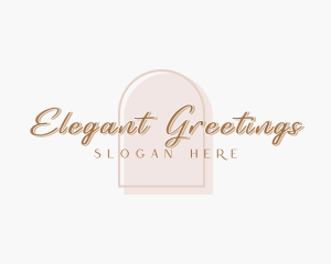 Elegant Feminine Chic Boutique logo design