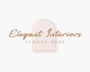 Elegant Feminine Chic Boutique logo design