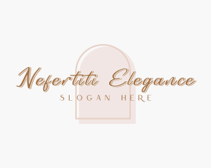 Elegant Feminine Chic Boutique logo design