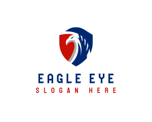 Eagle Security Shield  logo design