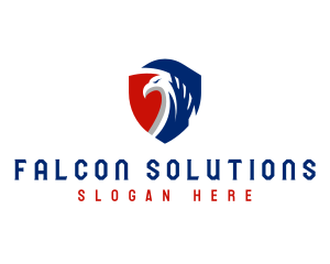 Eagle Security Shield  logo design