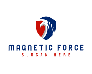 Eagle Security Shield  logo design