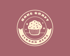 Quirky Cupcake Muffin Dessert logo design