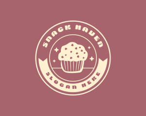 Quirky Cupcake Muffin Dessert logo design