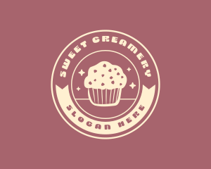 Quirky Cupcake Muffin Dessert logo design