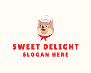 Treat - Chef Pet Dog logo design