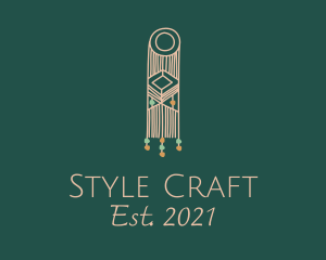 Ethnic Tapestry Decoration logo design