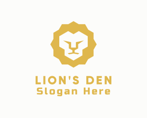 Wild Lion Animal logo design