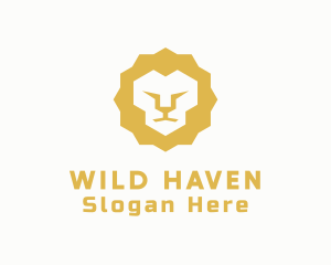 Fauna - Wild Lion Animal logo design