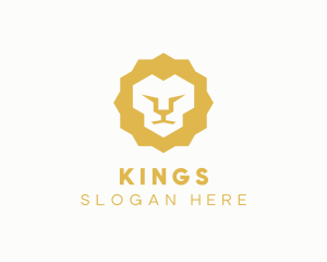 Wild Lion Animal logo design