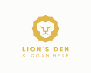 Wild Lion Animal logo design