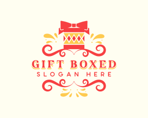 Party Gift Box logo design