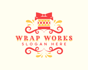 Wrapper - Party Gift Box logo design