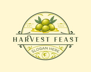 Greece Olive Oil logo design