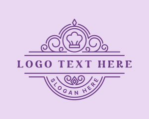 Eatery - Fancy Chef Toque Dining logo design