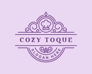 Fancy Chef Toque Dining logo design