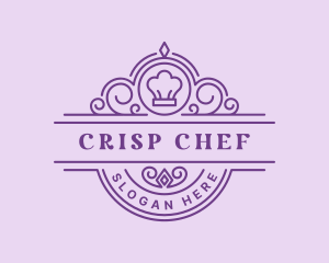 Fancy Chef Toque Dining logo design