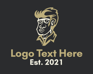 Cool - Cool Retro Man logo design