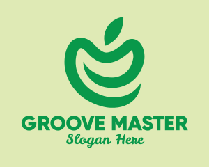 Farmers Market - Simple Green Apple logo design
