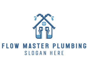 Plumbing - House Plumbing Repair logo design