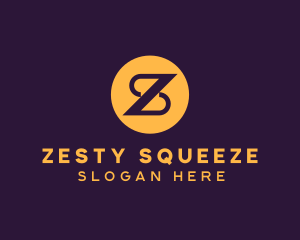 Golden Premium Letter Z logo design