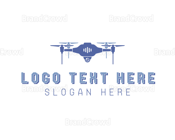 Drone Aerial Photography Logo