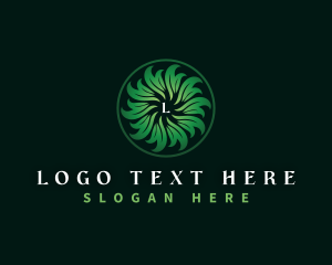 Herbal - Wellness Herbal Leaf logo design