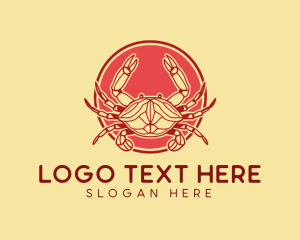 Crab - Crab Seafood Culinary logo design