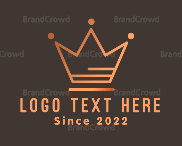 Bronze Jewelry Crown Logo