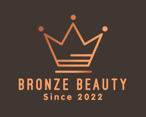 Bronze Jewelry Crown logo design