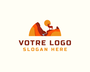 Stag - Deer Stag Animal Wildlife logo design
